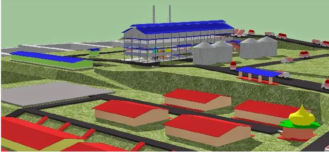 AIC Holding Breakthrough in Green Industry: Construction of the EFB Biomass Energy Plant.